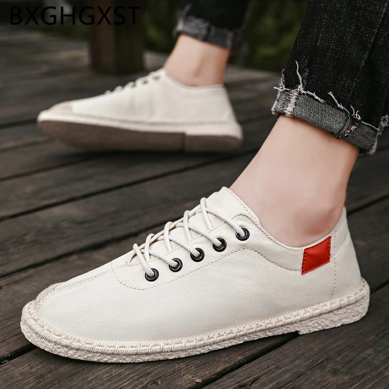 

Espadrilles Men Canvas Shoes Fashion Breathable Men Casual Shoes Luxury Brand Flat Summer Shoes Men 2022 Zapatos Hombre Tenis