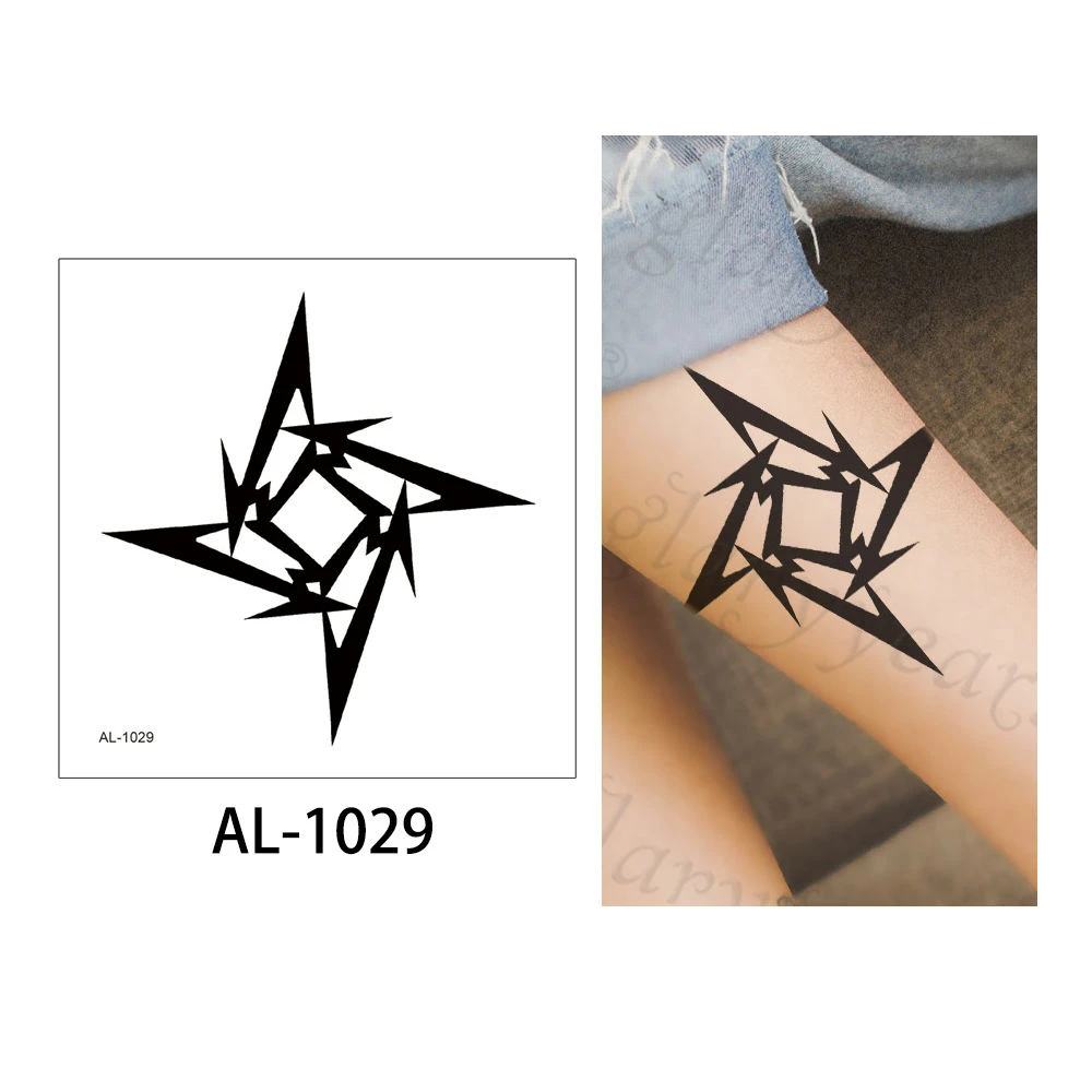 AL-1029 Glaryyears 1 лист 10*10 см футбол для временного макияжа тату-стикер поддельные тату флеш-тату водонепроницаемый маленький боди-арт для мужчин и женщин - Цвет: AL-1029