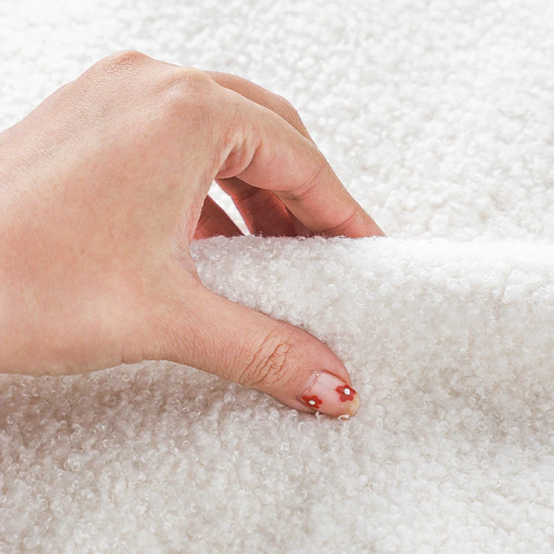 Plush Cushion Cover Cozy Faux Fur Teddy Pillow For Sofa Living Room 45x45CM Decorative Nordic Home Decor Pillowcase