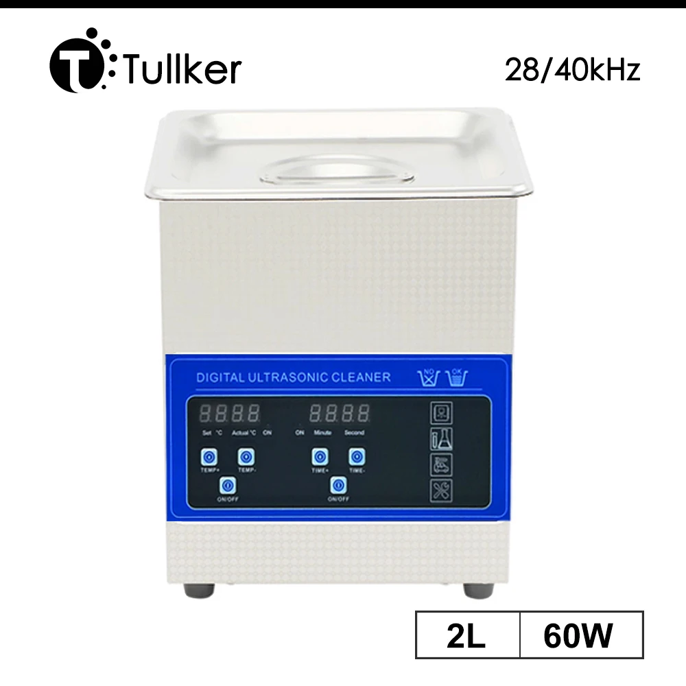Портативная ультразвуковая ванна для чистки ювелирных изделий очков