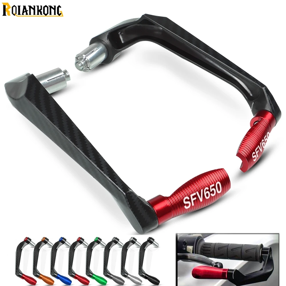 

For Suzuki SFV650 GLADIUS 2009-2015 2014 2013 2016 7/8"22mm Motorcycle Handlebar Grips Guard Brake Clutch Levers Guard Protector