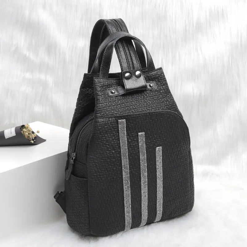 

Новые женские сумки 2020, Модный женский рюкзак со стразами, универсальная Вместительная дорожная сумка, женская сумка