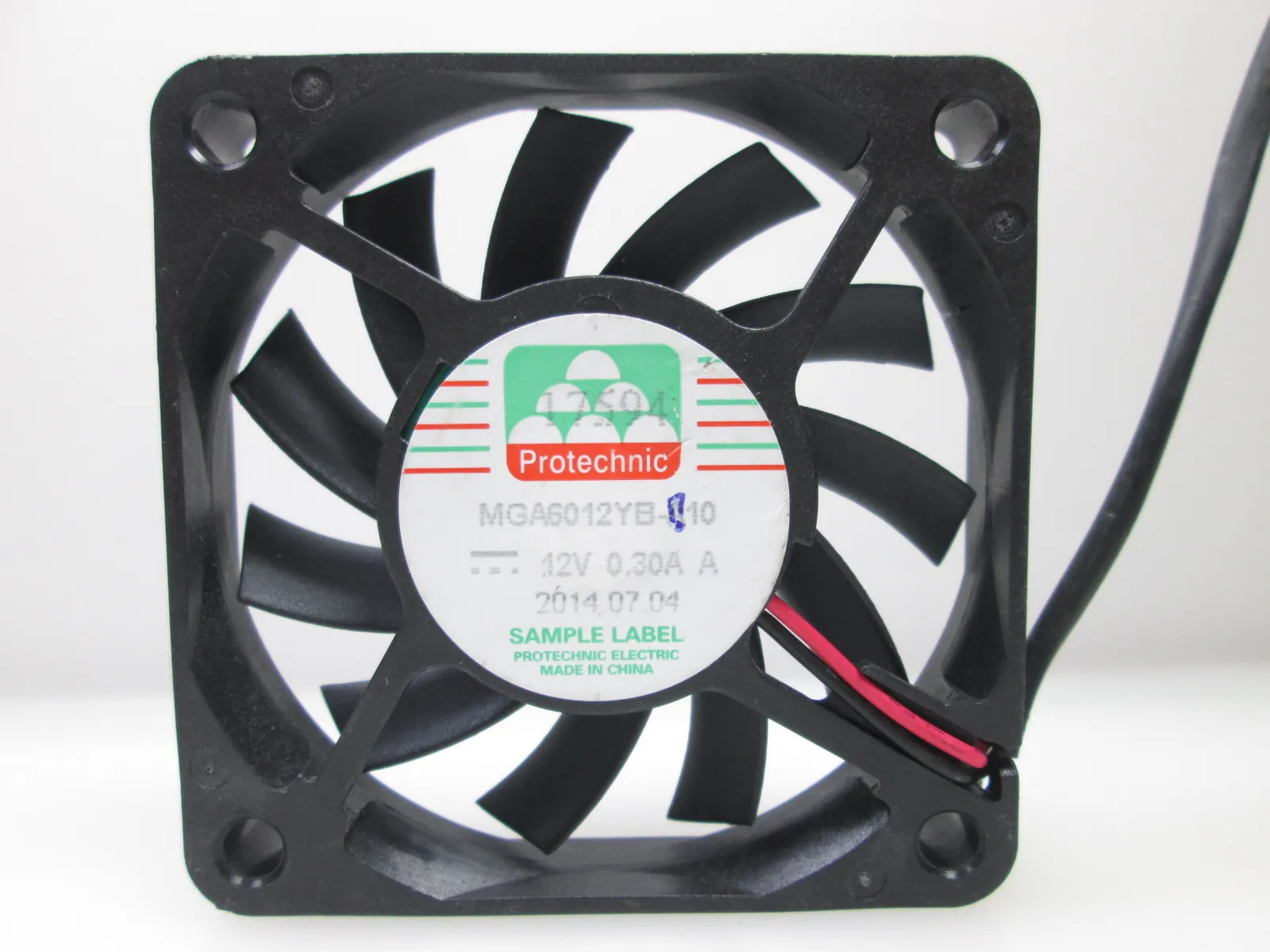 

Новый MGA6012YB-O10 12V 0.30A 6 см 6010 6 см защиты электродвигателя Вентилятор охлаждения