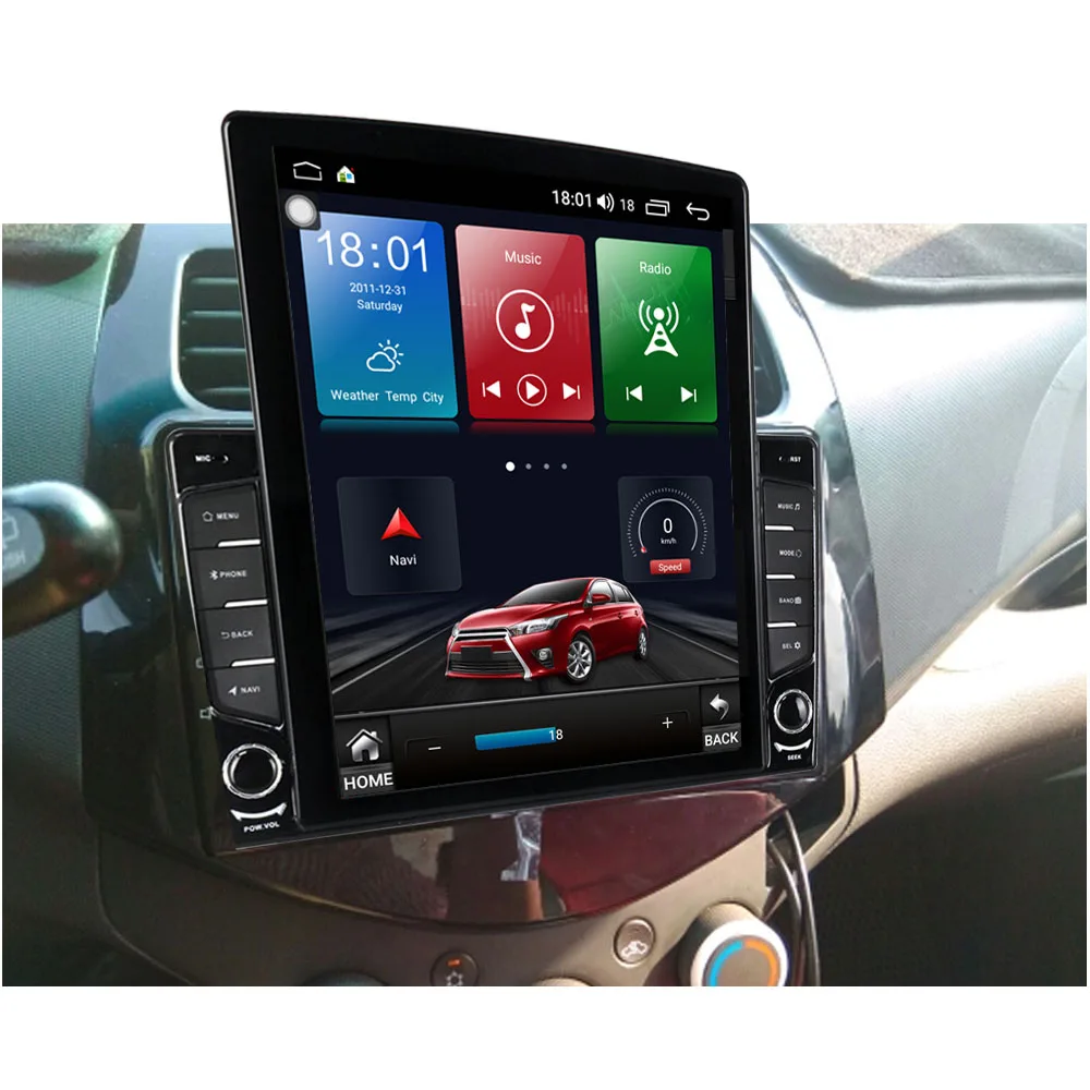 9 7 &quotAndroid 10 1 для Chevrolet Spark 2010 2011 2012 2013 2014 мультимедийный автомобильный