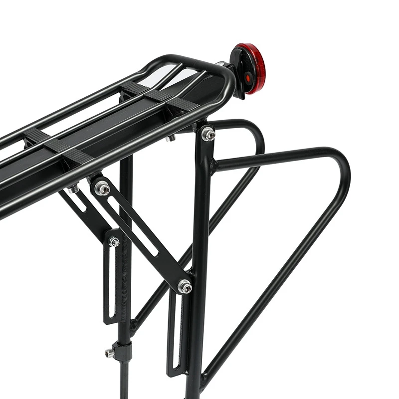 Bicycle Rack MTB Aluminum Alloy Frame Bike Rear Reflector Seat Post Mount Pannier Luggage Carrier Shelf Bracket Quick Relea | Спорт и
