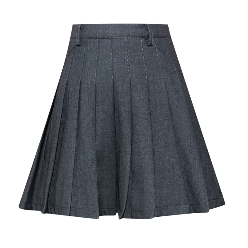 

2021 Sexy Women Short Skirt Cute Female Pleated Skirt Spring High Waist Solid Color Mini Skirt Summer Female Skirt Dance Skirt