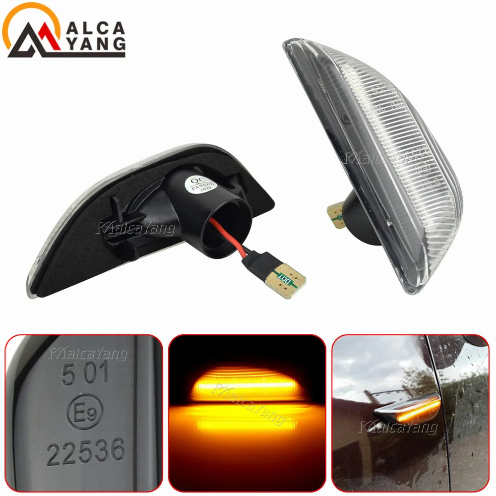 

Led Dynamic Side Marker Turn Signal Light For Opel Mokka X 2012-2016 MOKKA X 2016-2019 Chevrolet Trax Buick Encore 2013-2020