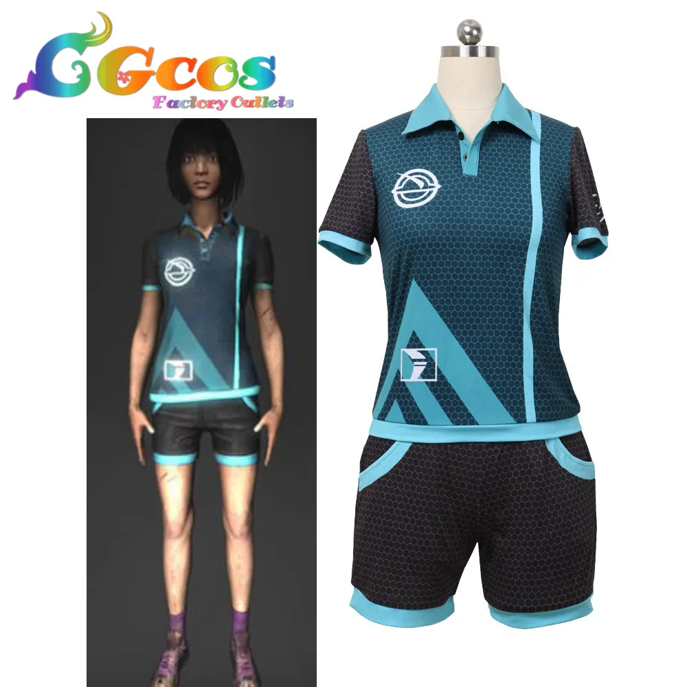 CGCOS Косплей Костюм Dead by Daylight Feng Min Униформа спортивная одежда платье Хэллоуин