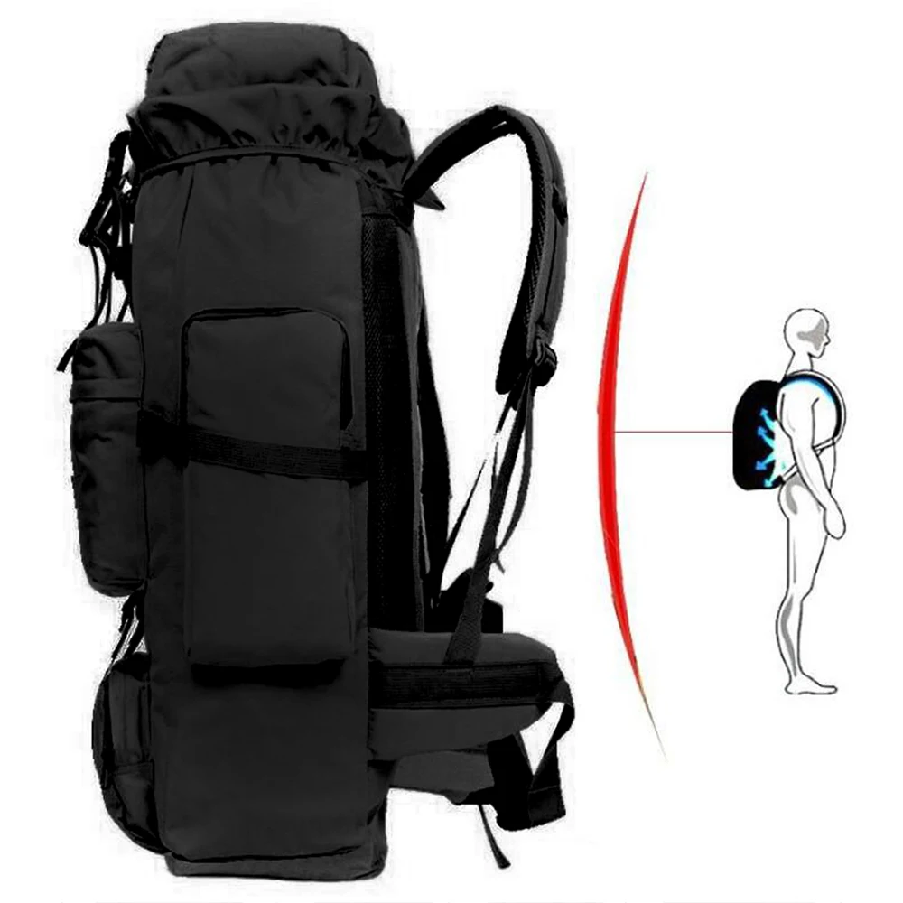 

YEMIHT Fishing Reel Lure Bag Backpack 68*37*22CM Large Capacity Fishing Lures Bait Box Storage Bag Outdoor Sports Bag