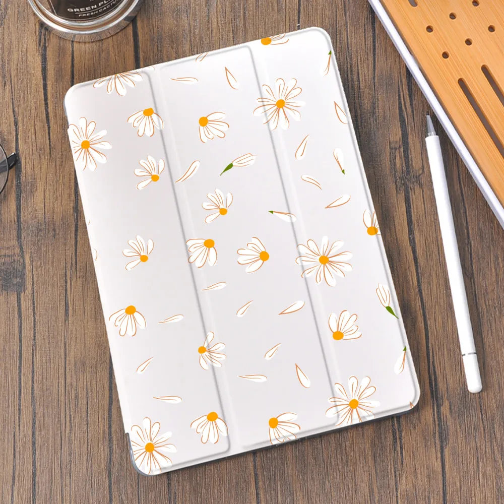Дейзи для воздуха 4 iPad Pro 2020 чехол милое воздушное 1 с карандашница 8th поколения 7th 12