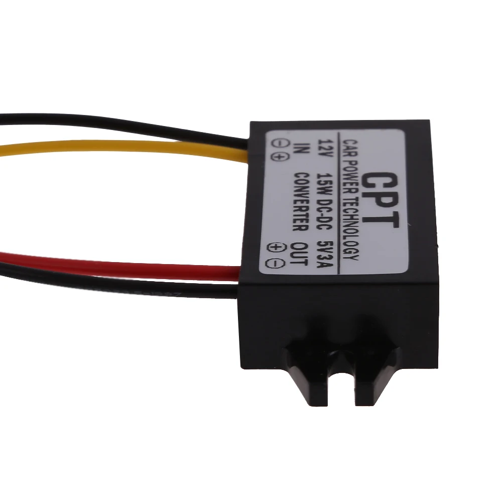 VODOOL DC-DC 12 В до 5 3 А 15 Вт автомобильный преобразователь питания Micro USB понижающее