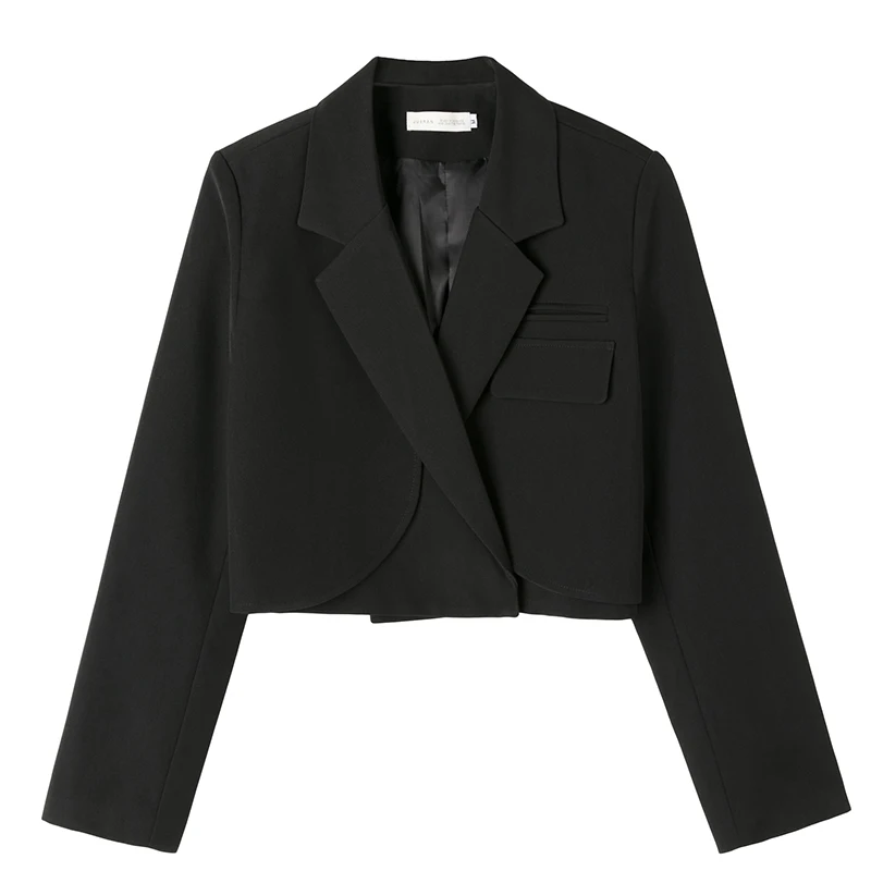

Short suit jacket for small women in 2021 spring and autumn new style western suit jacket crop blazer women blazers