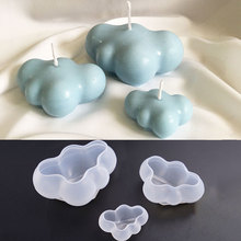 Jabón Molde de silicona con forma de nube 3d para fabricación de jabón...