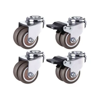 2%e2%80%9d heavy duty swivel caster wheels with 8 2mm holes locking replacement casters for industrialmachineryfurniture set of 4