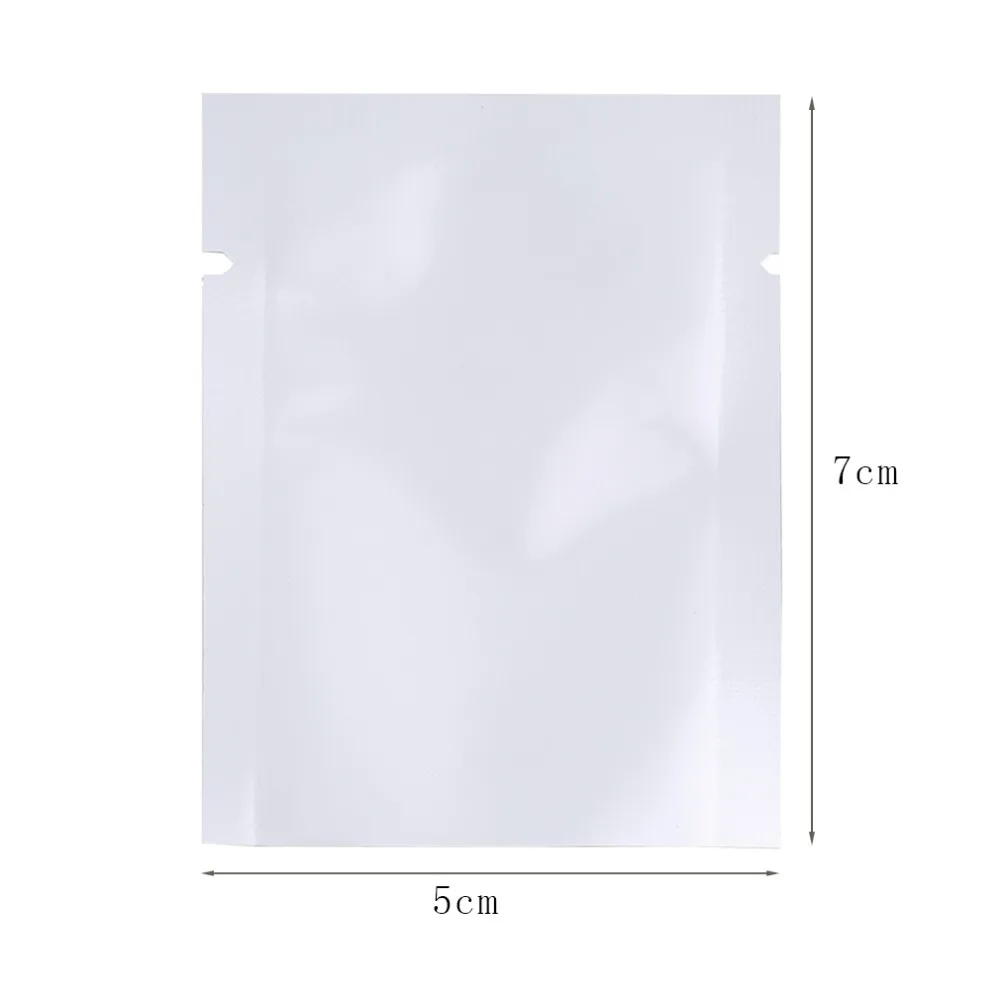 100 шт 5x7 см вскипятить морозильная многоразовая алюминиевая фольга Майларовый