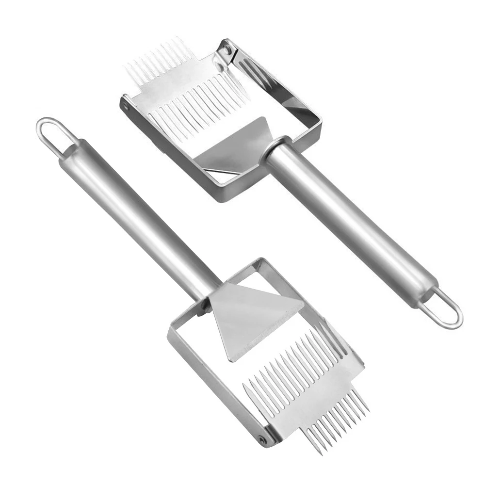 Вилка для меда медовая расческа двойная игла скребок пчелы разворачивающая