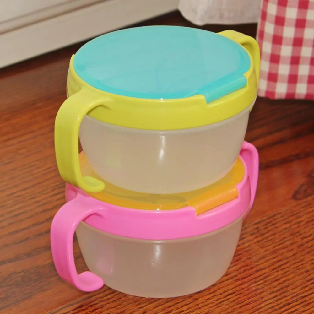 

Baby Kids Odourless Spill-Proof Safety Feeding Eating Snack Food Bowl