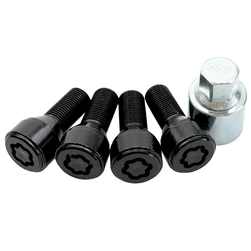 Противоугонные замки для колес 14 х1 25 мм BMW набор замков высокого качества 36136792851