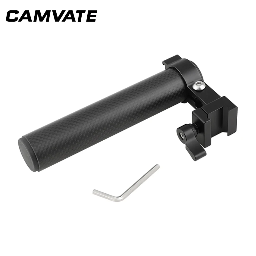 Ручка CAMVATE из углеродного волокна с быстросъемным зажимом и башмаком для