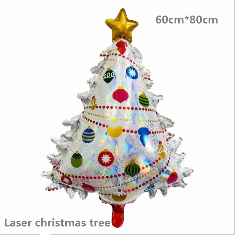 Воздушный шар новый Санта Клаус Алюминиевая фольга Глобус олень рождественские