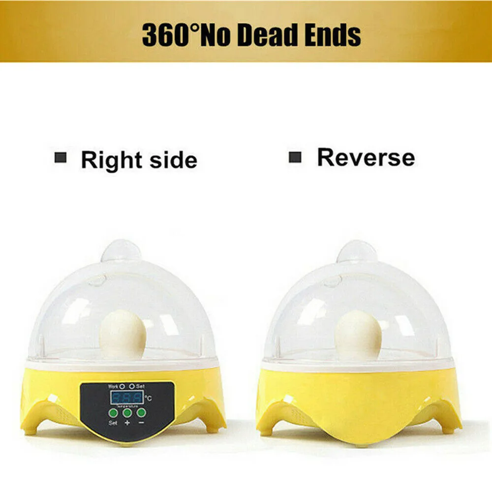 Инкубаторная машина для птиц перепелиных автоматический цифровой термостат на 7