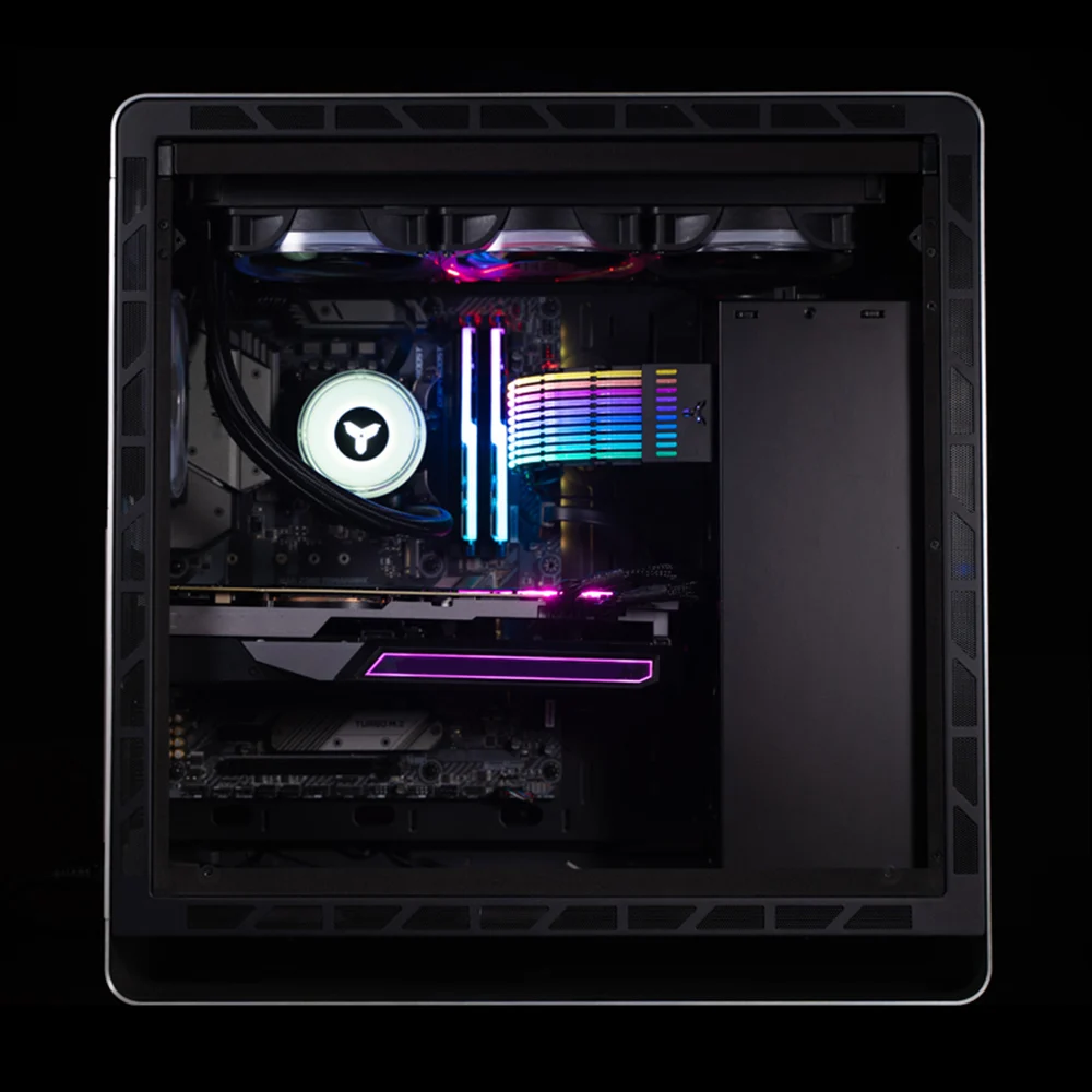 

Jonsbo RGB Extension Power Supply Sleeved Cable 24 Pin ATX ARGB Symphony Power Cord for Cable Management