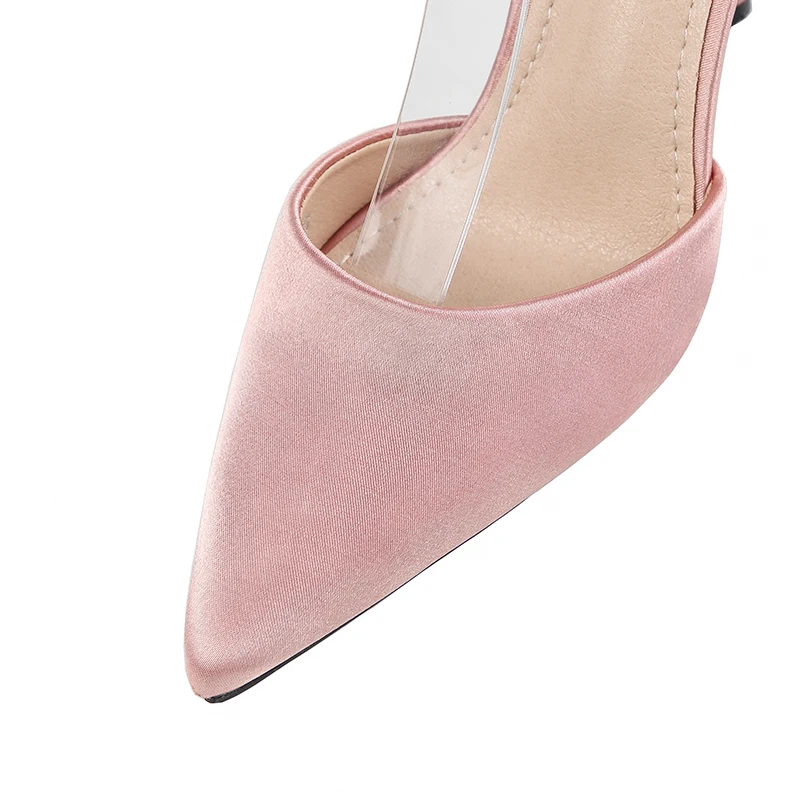 2019 г. Новые женские роскошные дизайнерские свадебные атласные туфли-лодочки на