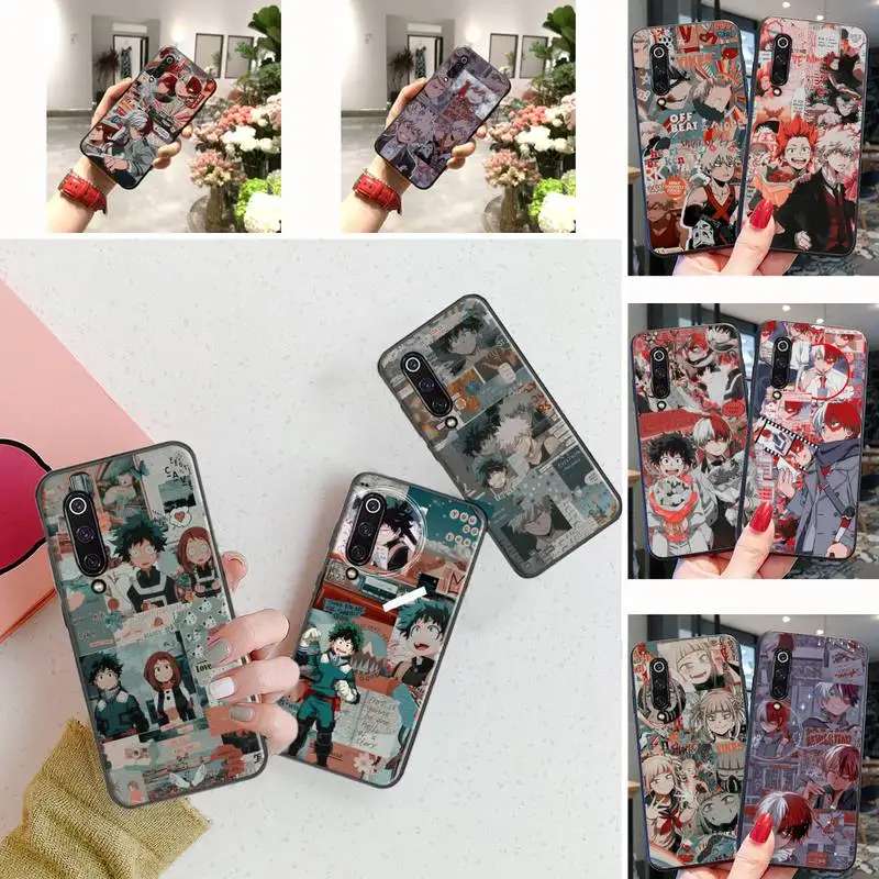 Чехол для телефона с аниме моя геройская академия deku чехол Xiaomi Mi A1 A2 5 6 6PLUS 8 9 SE Lite MIX