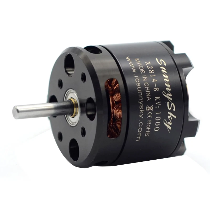 Бесщеточный мотор Sunnysky X2814 KV900 KV1000 KV1100 KV1250 для радиоуправляемого летательного