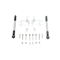 front steering cup front rear steering rod set for losi 110 baja rey rc crawler car upgrade parts
