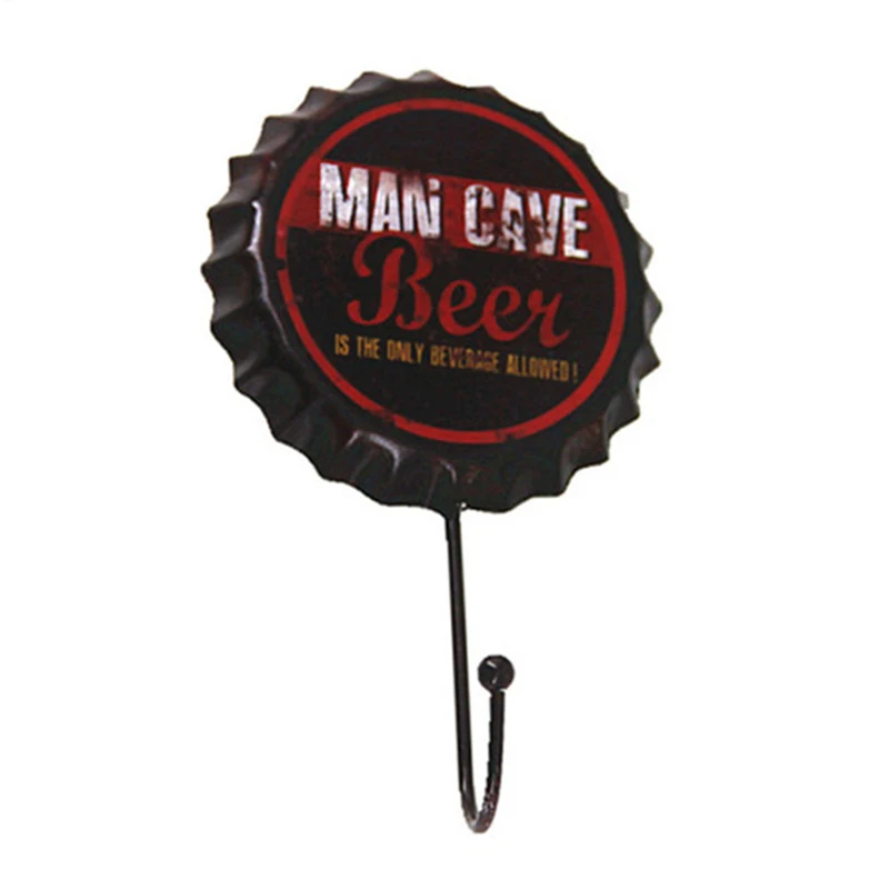 Металлическая табличка для автомобиля маленькая крышка пивной бутылки крючок
