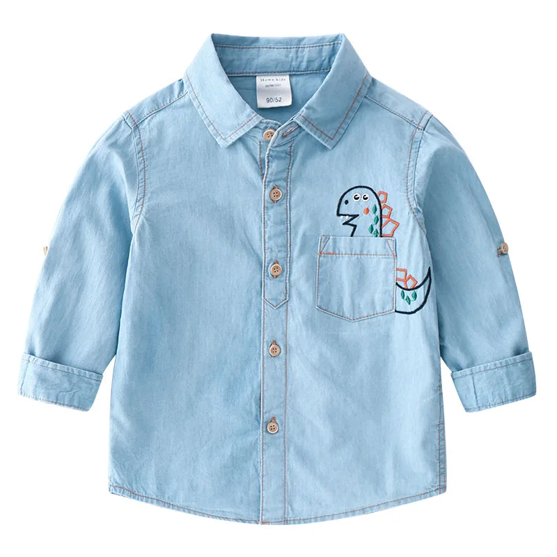 Детская одежда для маленьких мальчиков с отложным воротник со стойкой цвет одно