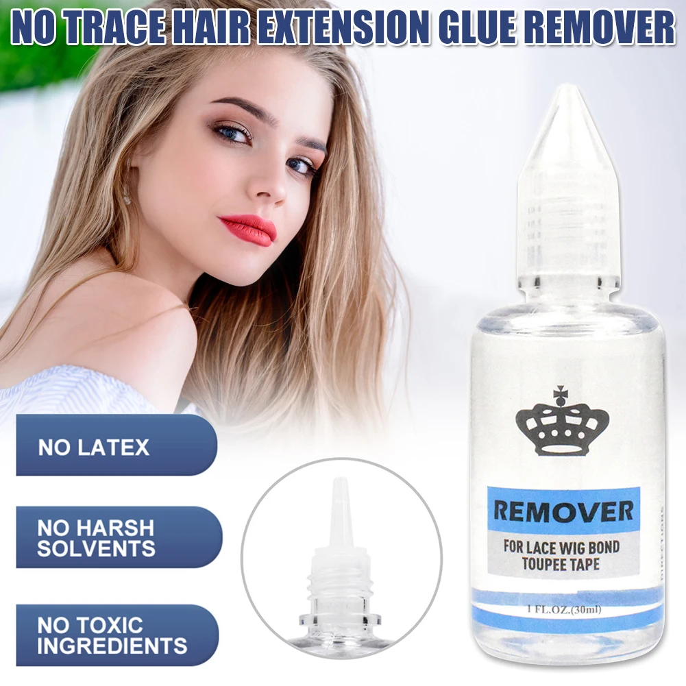 

Wig Bond Remover For Lace Wigs Hair Extension Toupees 1 Oz Portable Convenient KG66