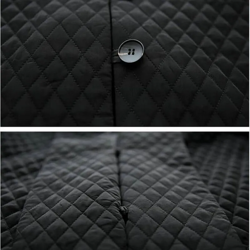 Парка женская оверсайз новинка осенне зимнее Свободное длинное хлопковое пальто