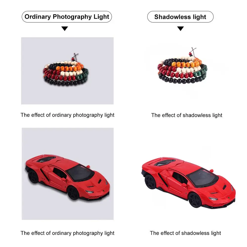 Светодиодная мини светильник PULUZ световой короб для фотостудии тент фотосъемки +
