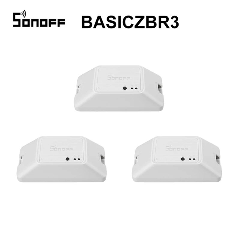 Оптовая продажа 3 шт. модуль переключателя SONOFF Zigbee BASICZBR3 умный переключатель