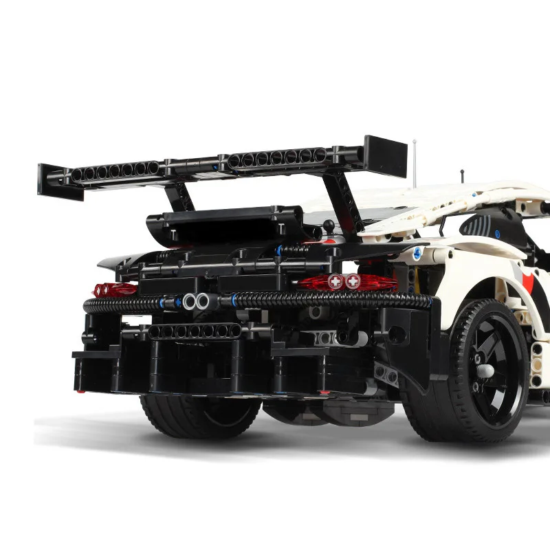 LEGOING technic Ultimate White Supercar Boy сборные строительные блоки игрушки|Блочные