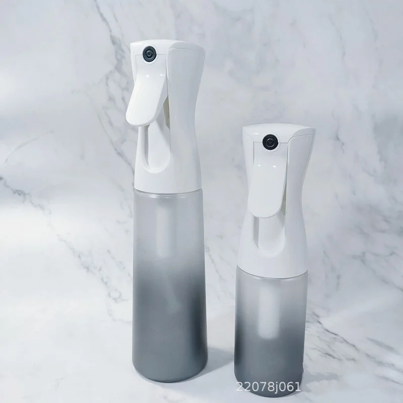 

200/300ML New Gradient Color Beauty Salon Hair Styling Spray Bottle High Pressure Continuous Sprayer Water Bottle Haircut Tool