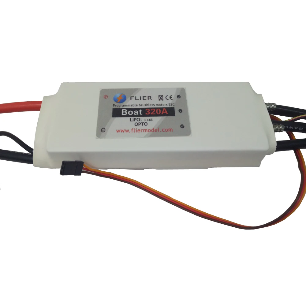 Флиер новая версия регулятор скорости 16S 320A бесщеточный ESC для лодки