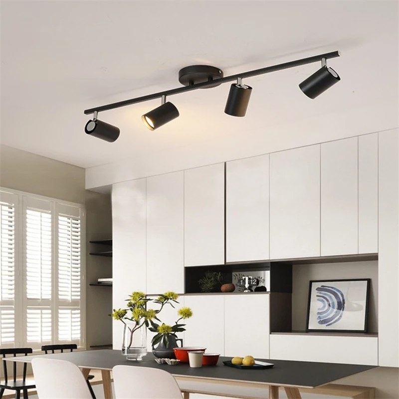 Современная светодиодная потолочная лампа регулируемый угол освещения точечные