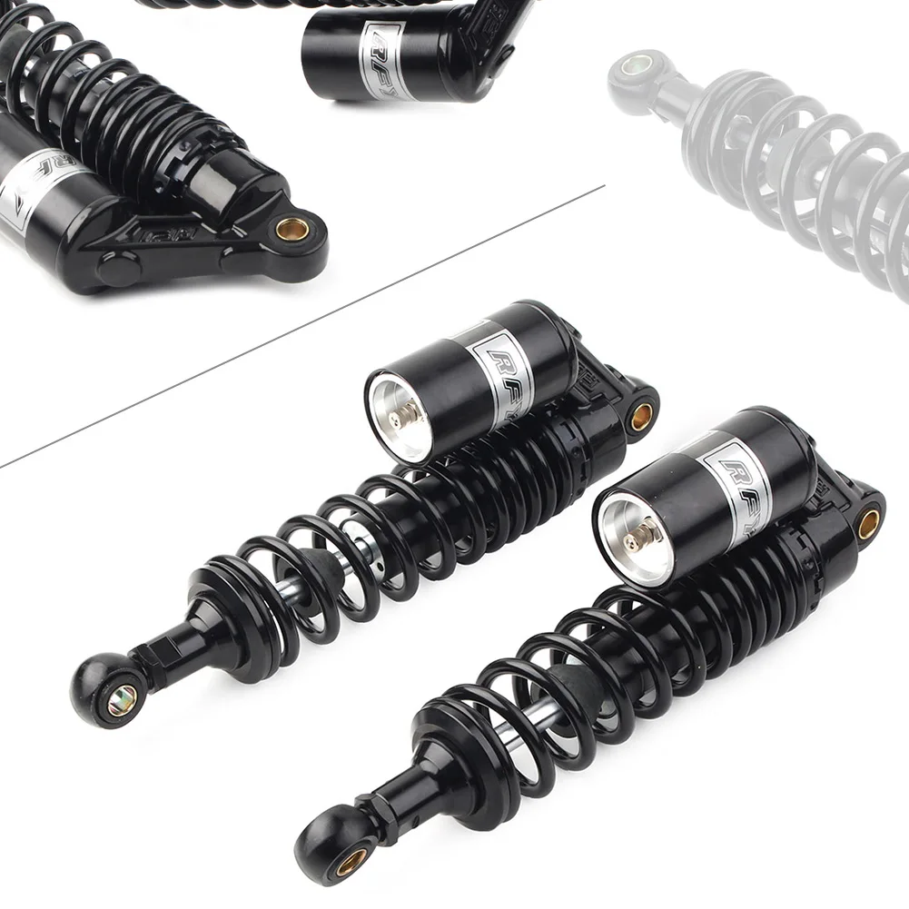 

13 3/8" 340mm 2pcs Air Shock Absorber for Honda Kawasaki Dirt Bike ATV Black Motorbike Accessories