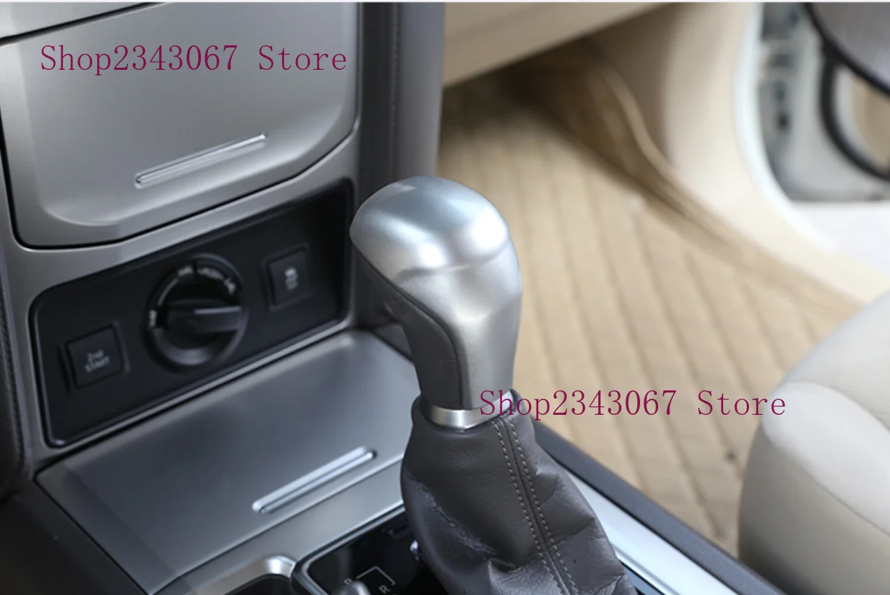 

Для Toyota Prado FJ150 2018-2021 автомобильные аксессуары внутреннее украшение автомобиля внутренняя центральная консоль рычаг переключения передач н...
