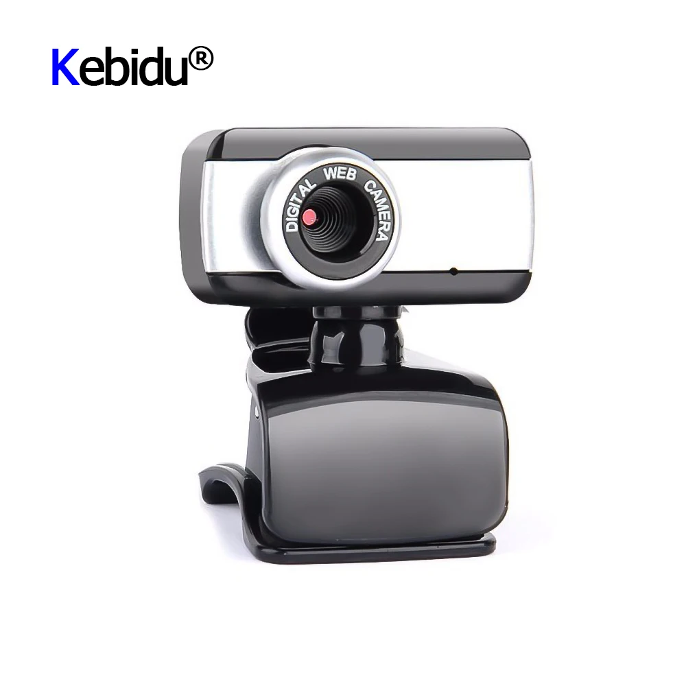 

Веб-камера с микрофоном, 50,0 мегапикселей, USB 2,0, зажим, HD