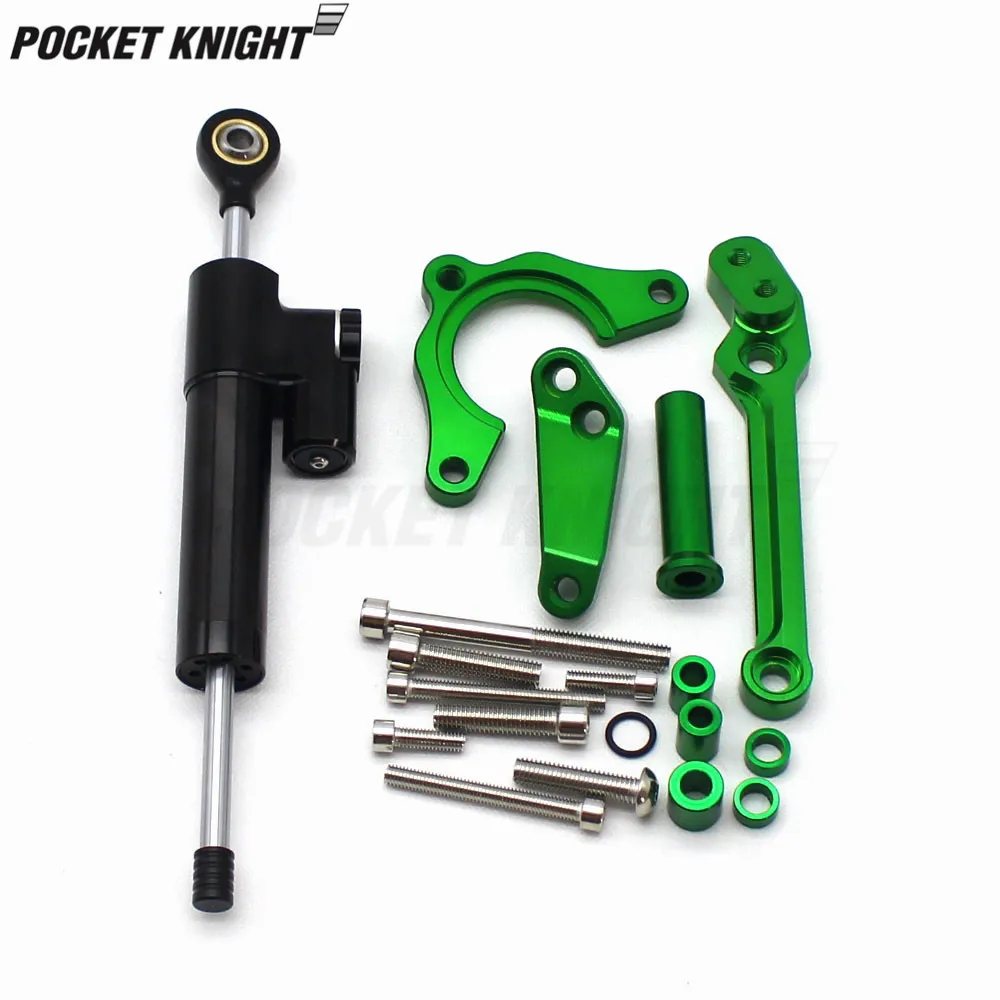 

For KAWASAKI Z900 Z 900 2017 2018 2019 Motocrycle Accessories Street Bike Steering Damper Mounting Kit Stabilizer Adjustable