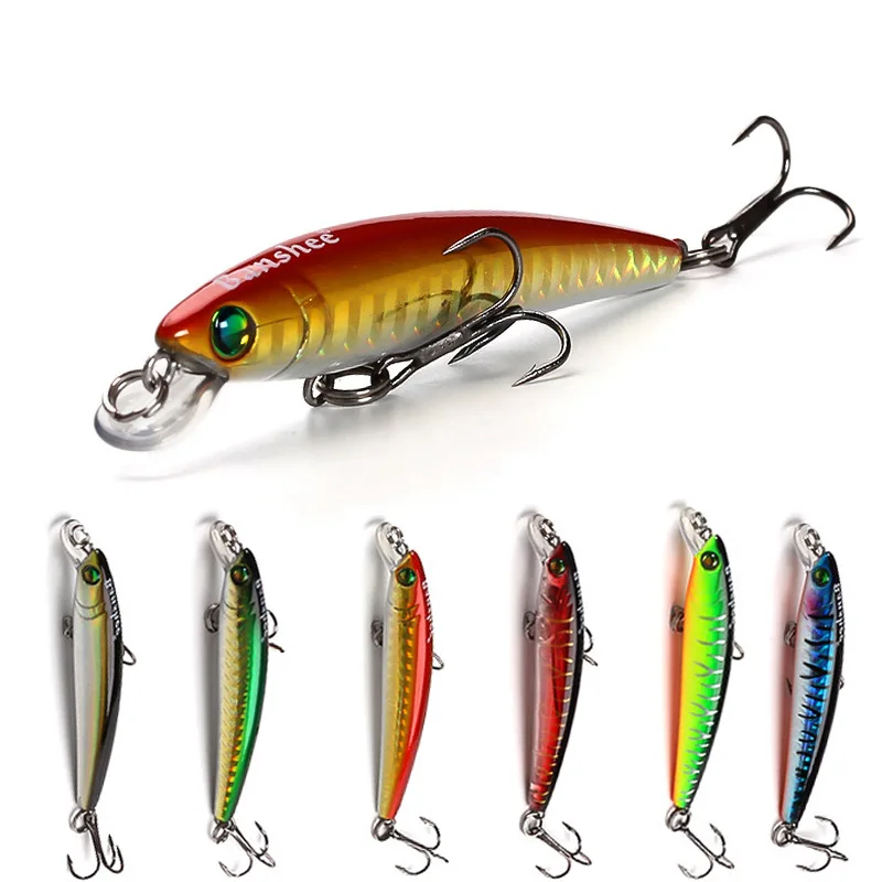 Рыболовный Джеркбейт 70 мм 4 5 г подвесная приманка искусственная рыба для ловли