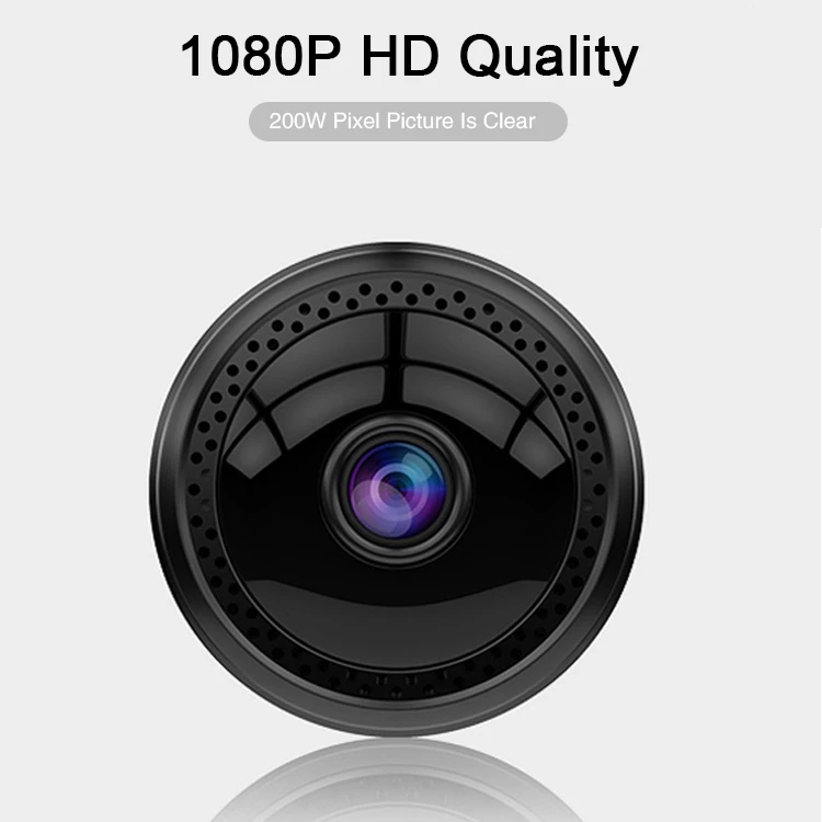 Миниатюрная беспроводная камера видеонаблюдения 1080P HD|Компактные видеокамеры| |