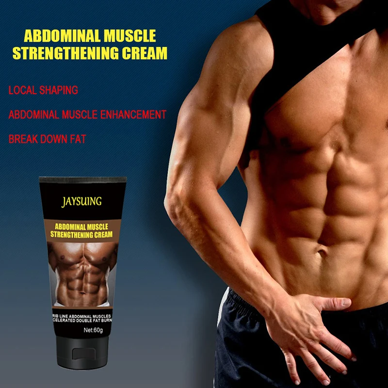 

Abdominal Muscle Cream Stronger Muscle Strong Powerful Body Cream Weight Loss Cream Body Firming Strengthening Men XR-Ho