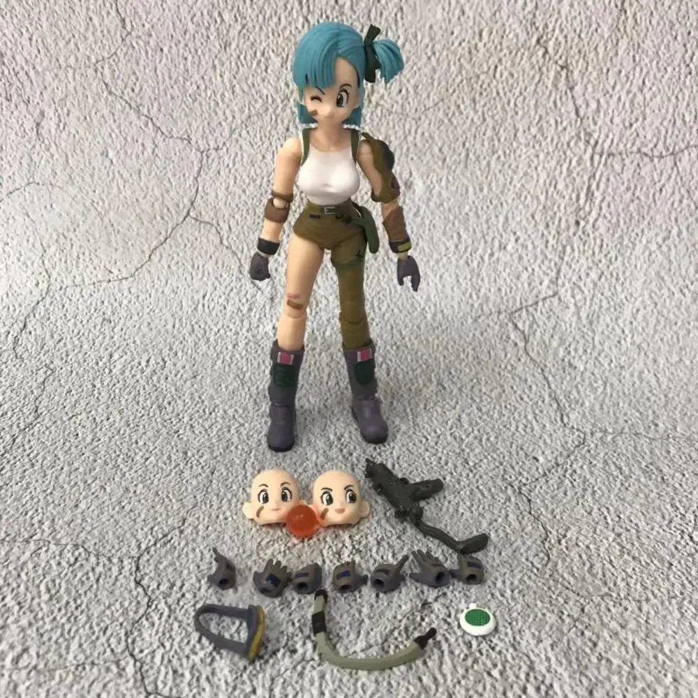 Dragon Ball Z Bulma подвижные фигурки ПВХ Коллекционная модель игрушки brinquedos для подарка на Рождество