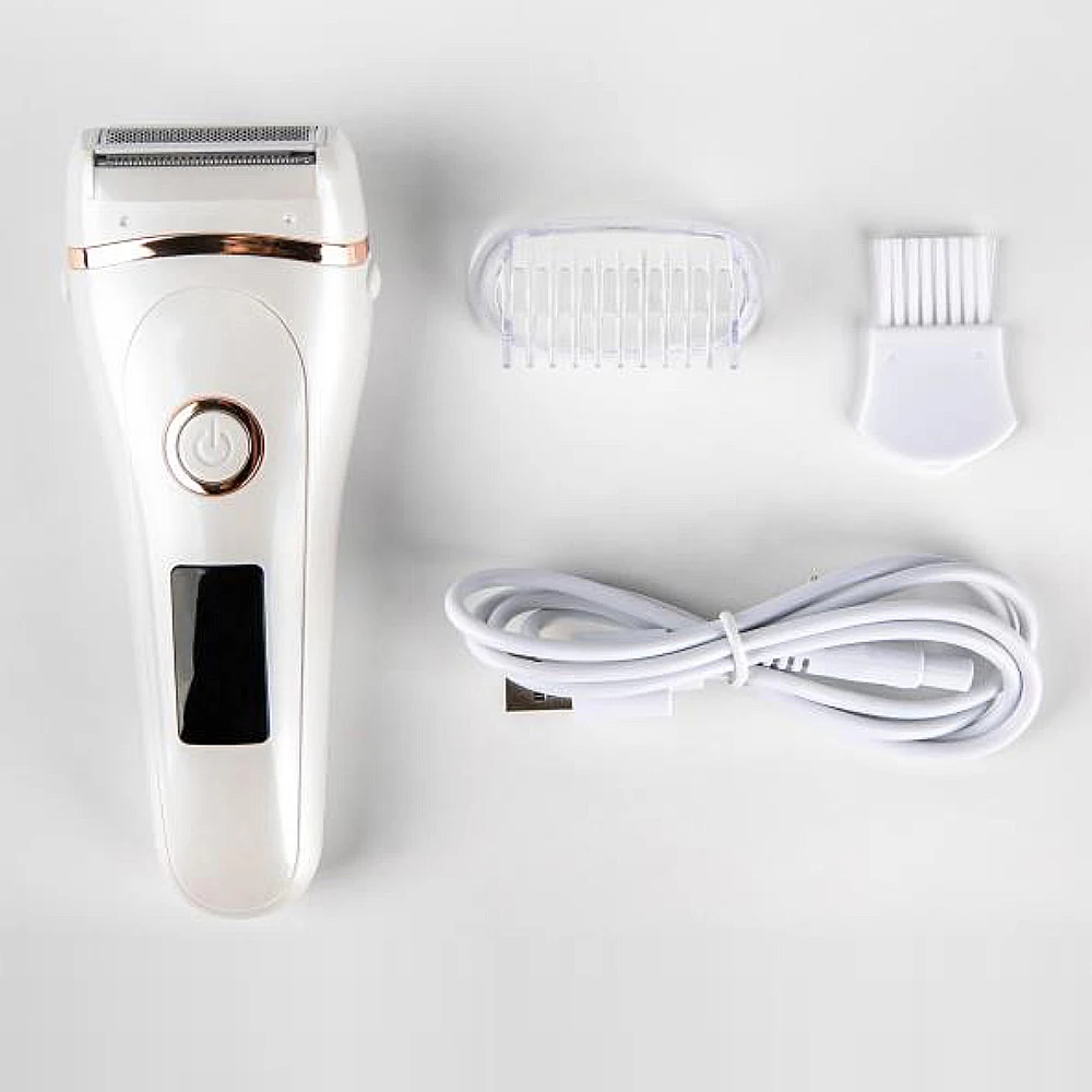 

Electric Razor for Women Painless Portable Lady Shaver Bikini Trimmer Groomer Body Legs Underarms Armpit Face Hair Removal Tool