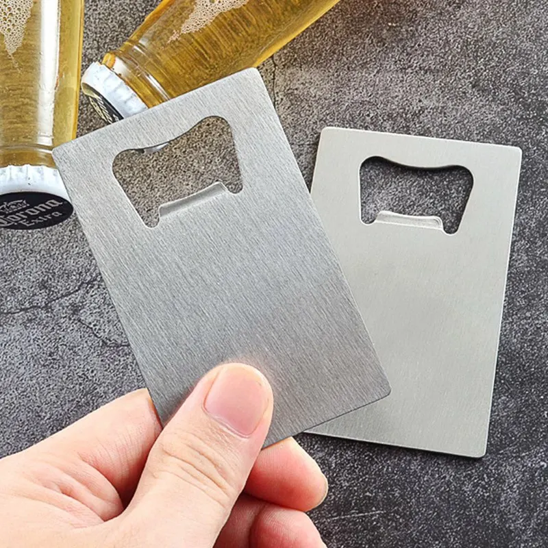 Рекламный подарок Кредитная карта открывалка для бутылок металлическая
